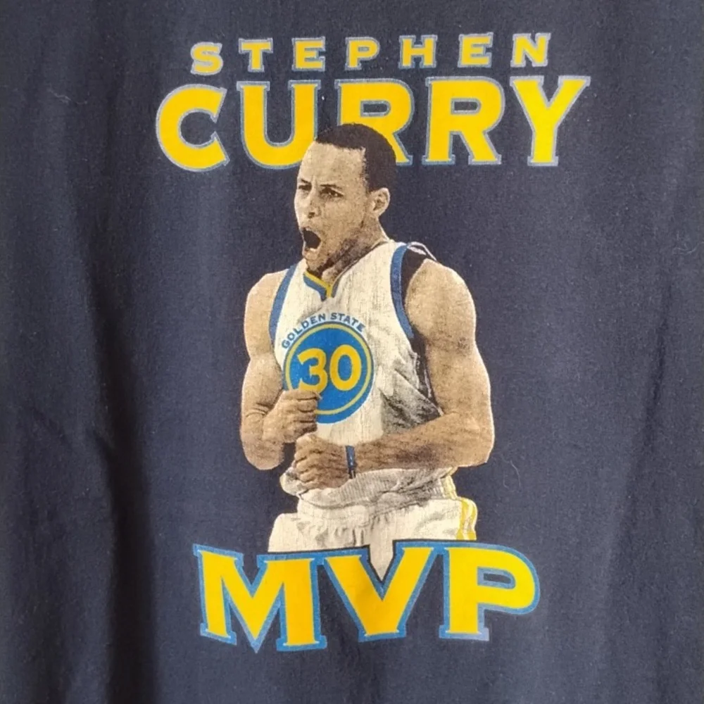 Iconic Stephen Curry Navy Graphic T-Shirt